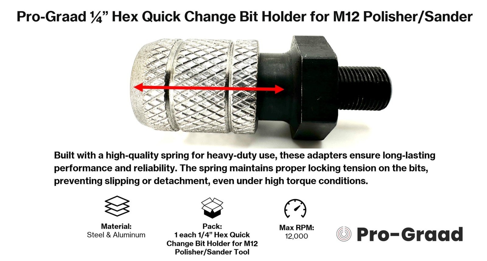 Adapters for M12 Polisher/Sander Tool