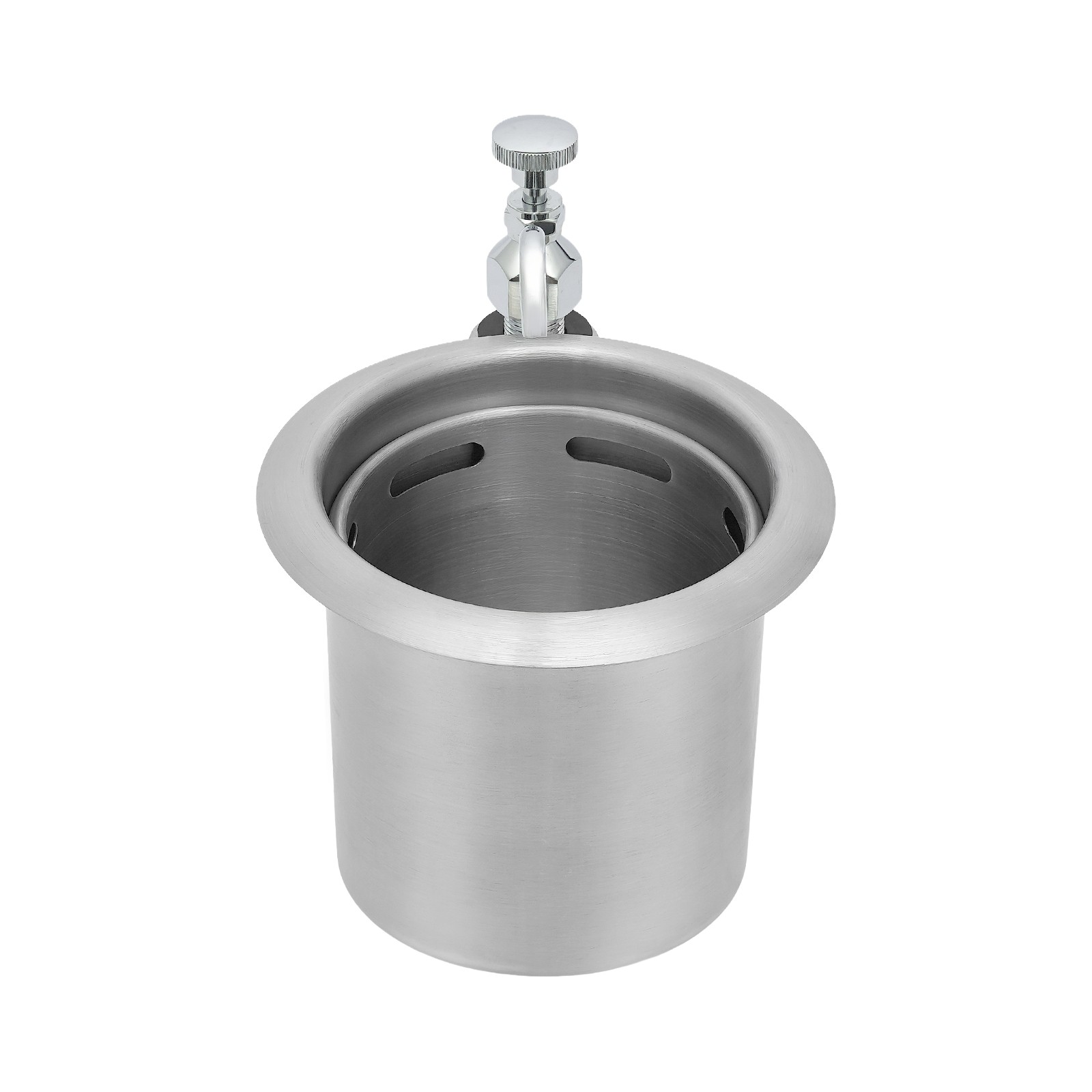 Dipper Well Faucet & Bowl Set, Coffee Shop Bar Counter Sink Faucet Washing Tool