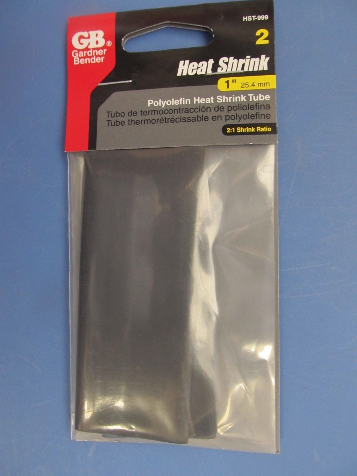 Gardner Bender HST-999 1″ Polyolefin Heat Shrink Tubing 2pk. NEW