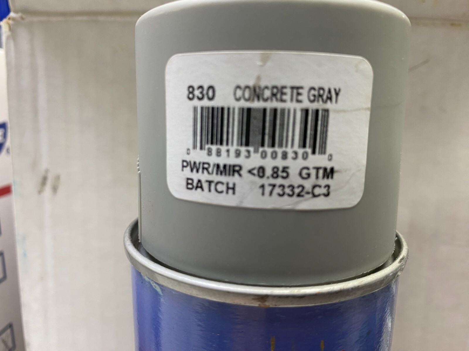 AERVOE REDO IT #830 CONCRETE GRAY STRIPING PAINT 12 PACK 20 OZ CANS