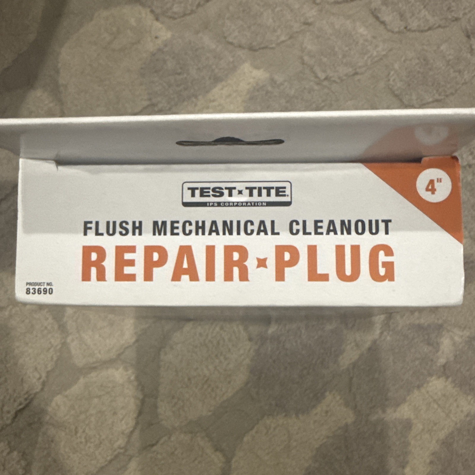 Test-Tite 83690 Flush Mechanical Cleanout Repair Plug 4″