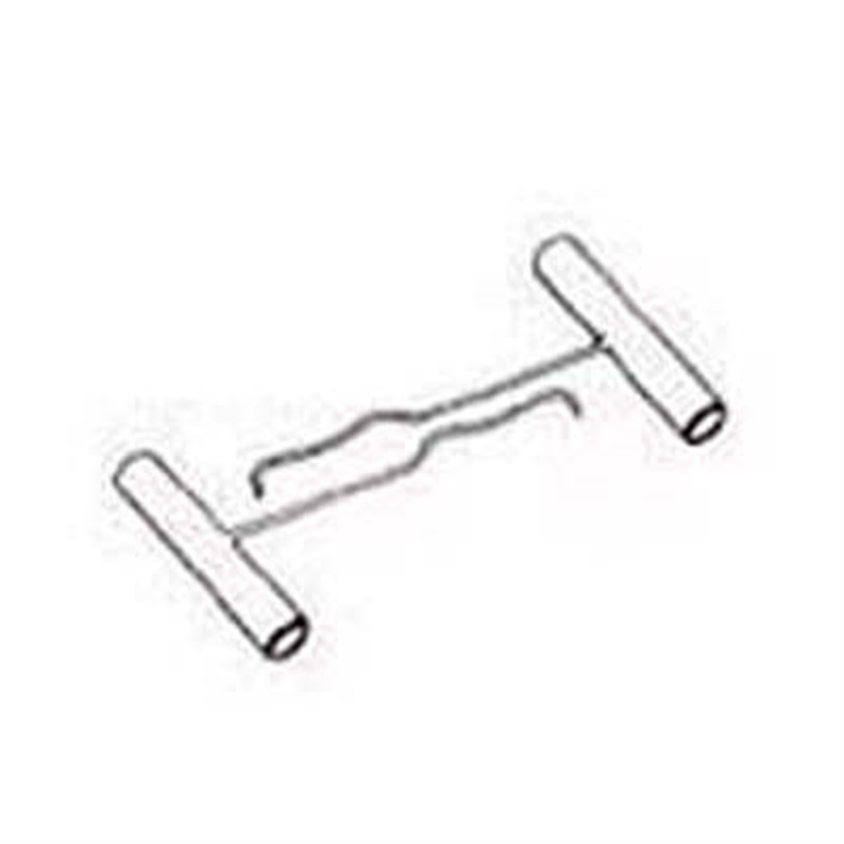 20007Steck Manufacturing by Milton Pull Rods- Card of 2