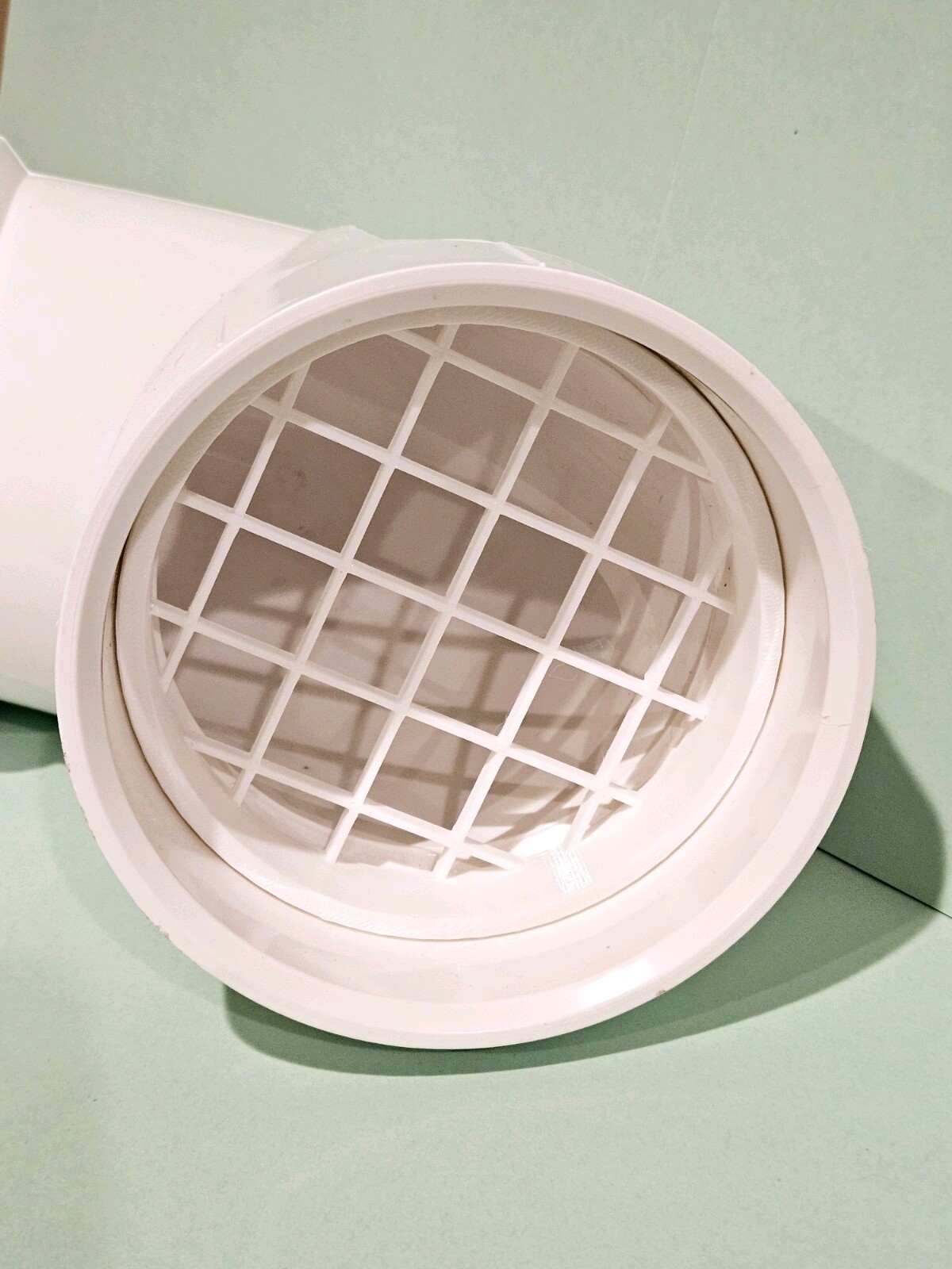3″ PVC Vent Termination, 3.50″ OD, 3/4″ Mesh Screen, All Plastic for 3″ Fitting
