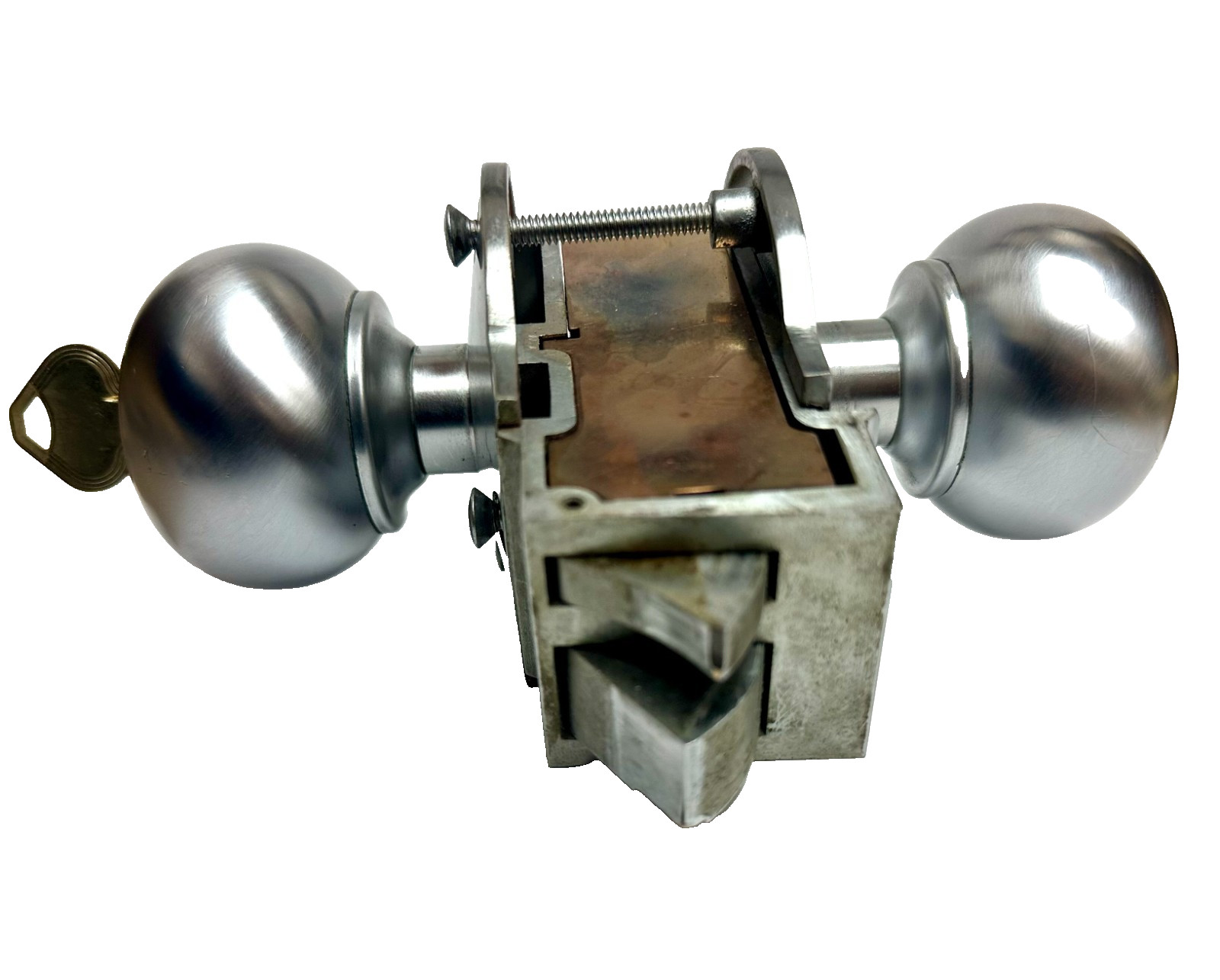 CORBIN RUSSWIN, INTRUDER FUNCTION, UNIT LOCK, KEYED ON BOTH SIDES , WITH 1 KEY