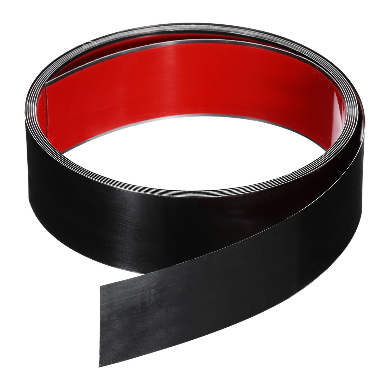 9.8ft x 1.58″ Wall Trim Self Adhesive Stainless Steel Mirror Finish Trim Black