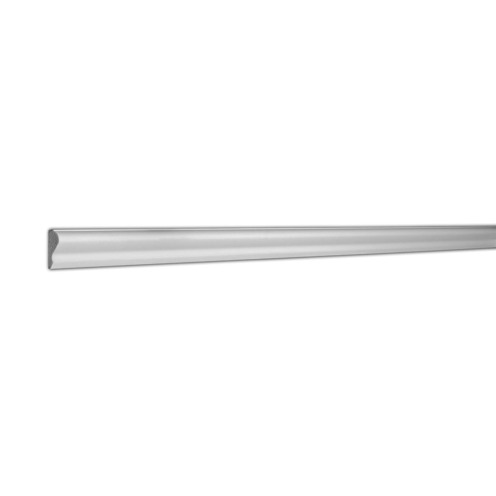 Outwater 1-3/8 inch x 7/16 inch x 96 inch Plain Recycled Polystyrene Panel
