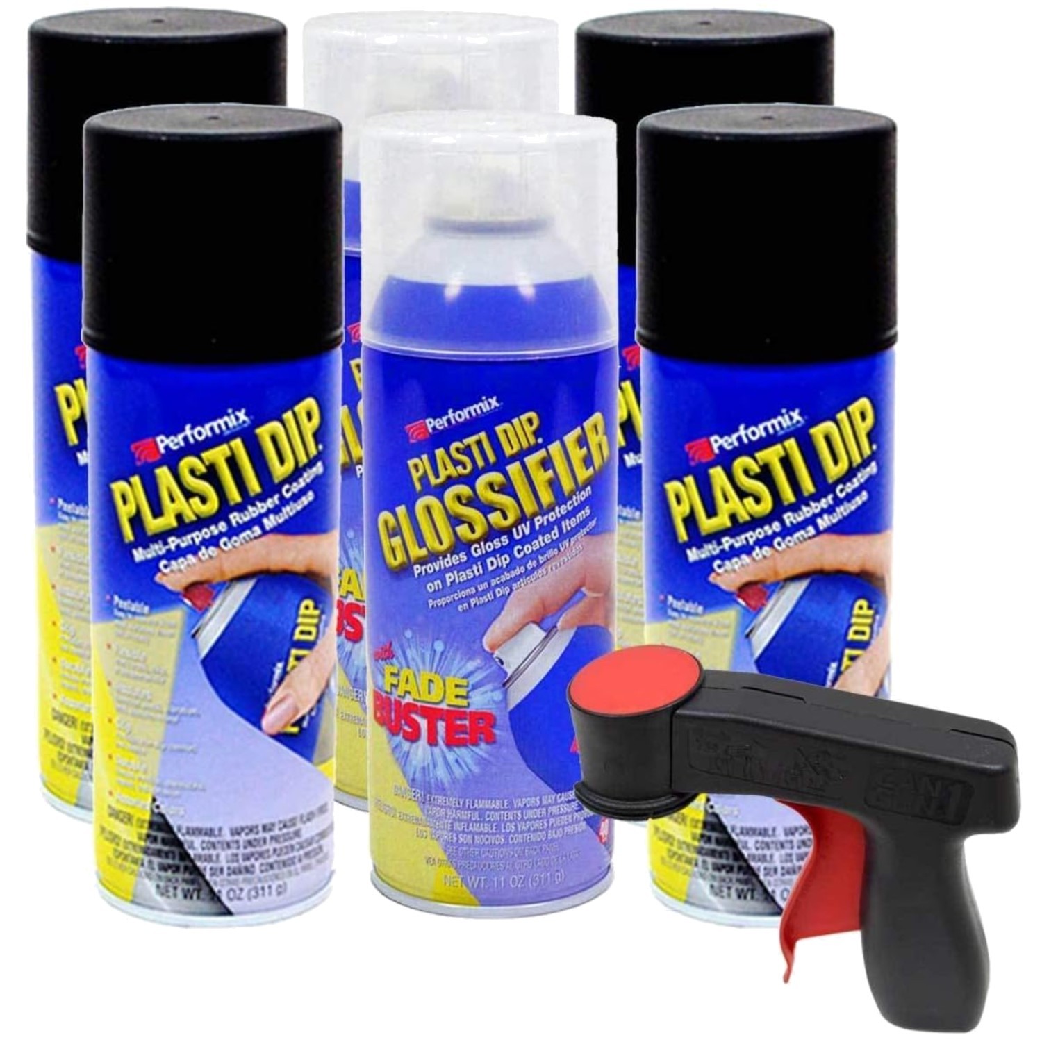 Matte Black Rim Kit with Aerosol Spray – 11oz