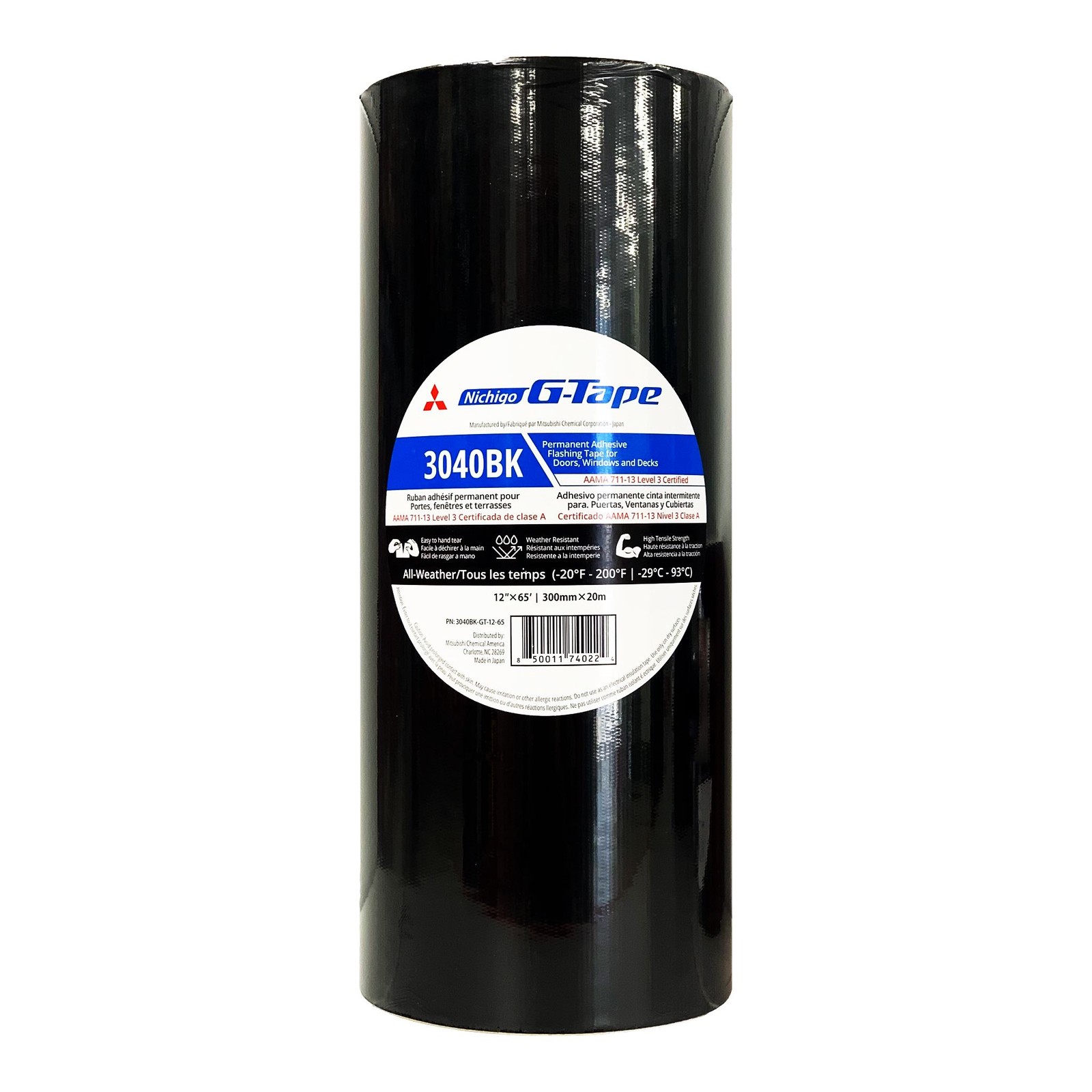 Alpha Professional Tools G-Tape 12″x65′- 3040BK-GT-12-65