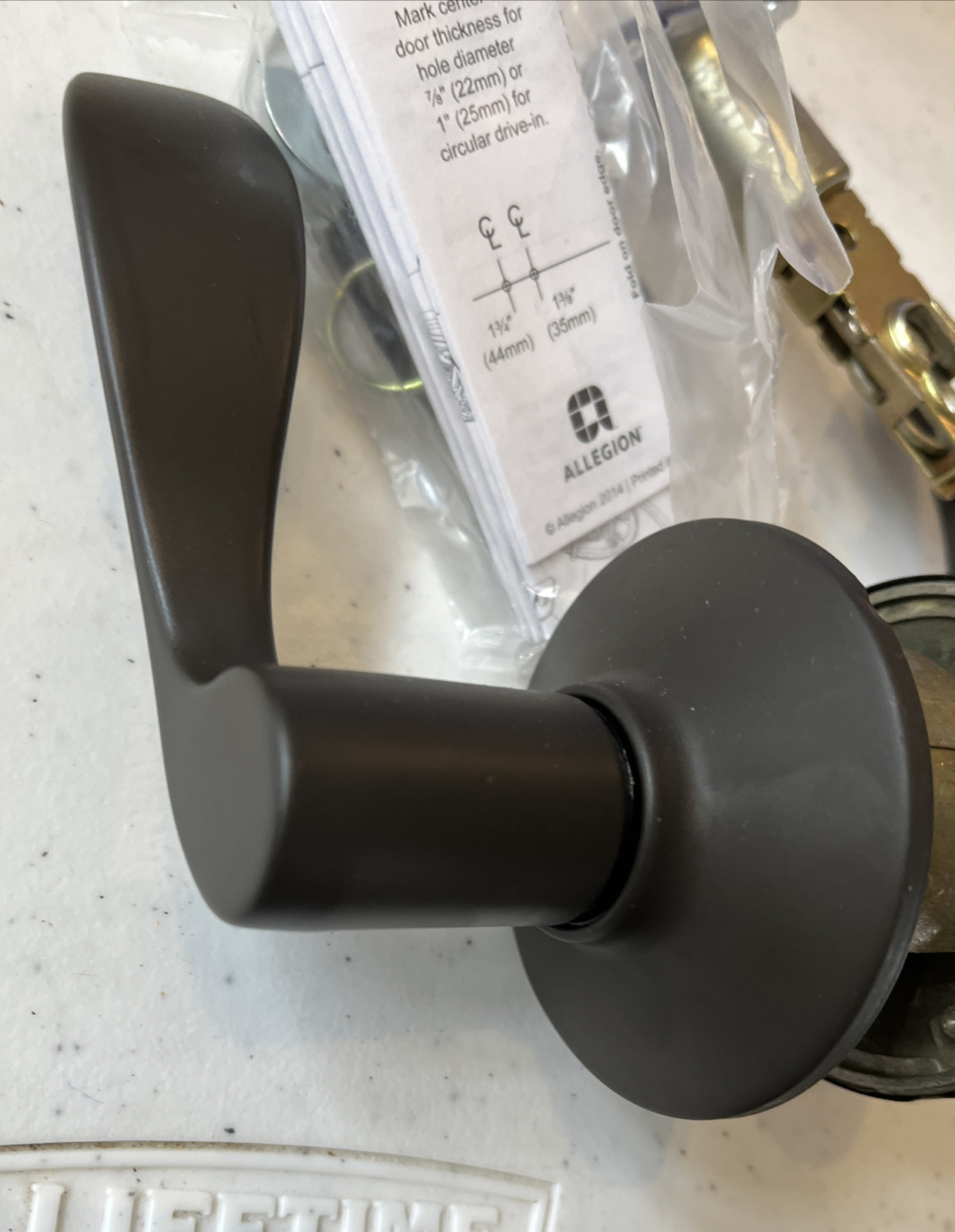 SCHLAGE F10 ACC 613 Lever Hall & Closet Passage Oil Rubbed Bronze