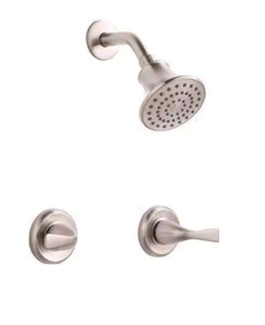 Premier 3552604 Sanibel Two-Handle Shower Faucet, Brushed Nickel