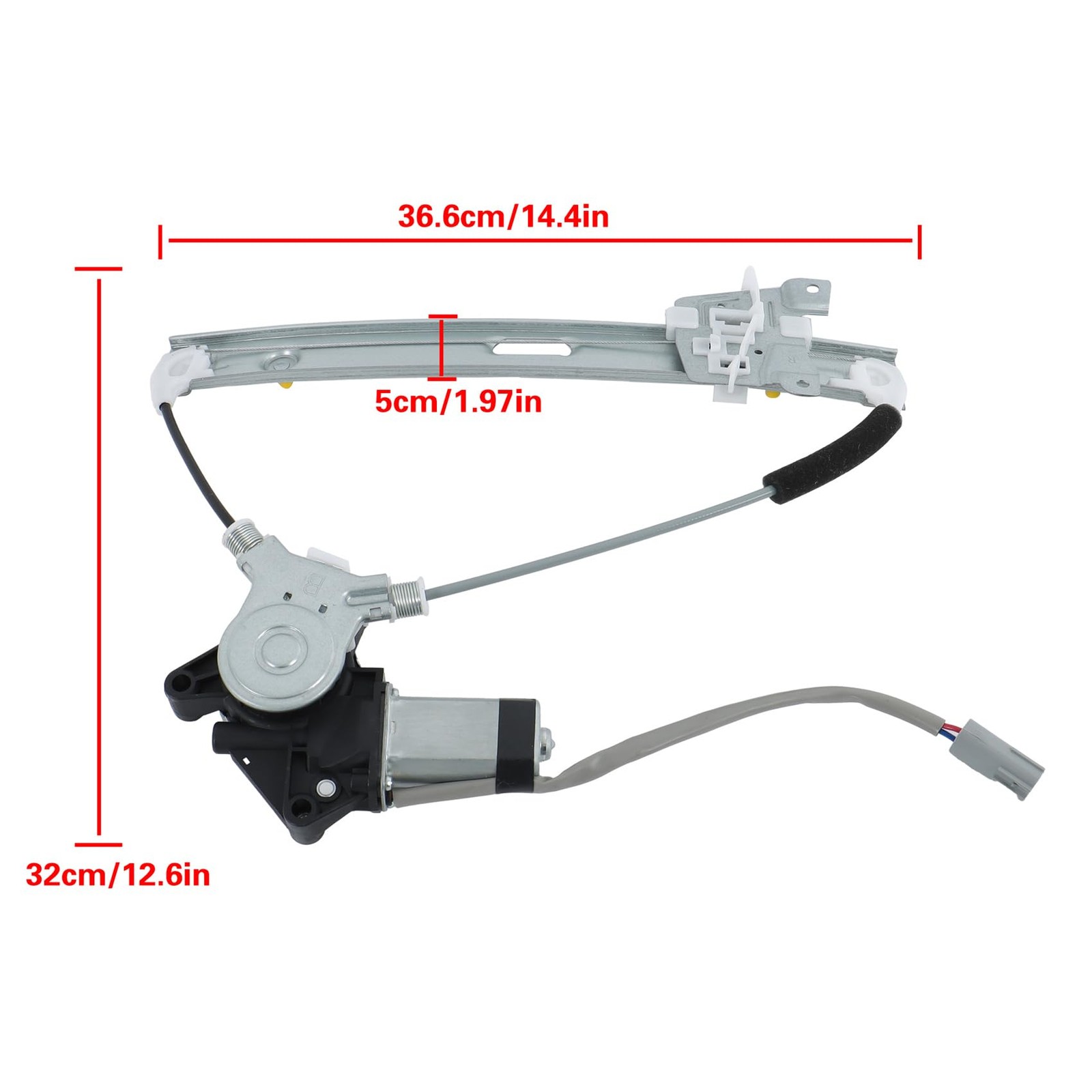Rear Right Power Window Regulator with Motor 751-713 For Ford Escape 2008-2012