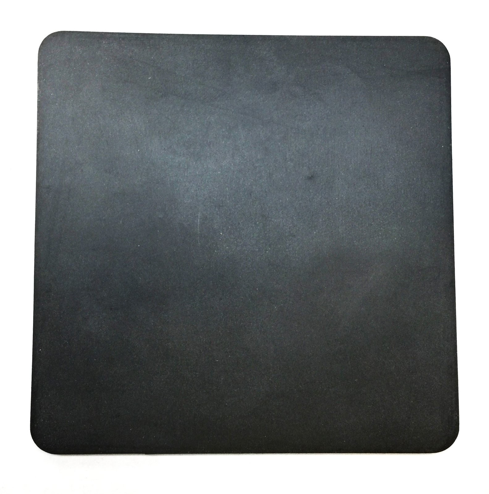Unbranded 4″x4″x1/16″ Single-Sided Adhesive Peel-Back Rubber Square [Lot of 5]