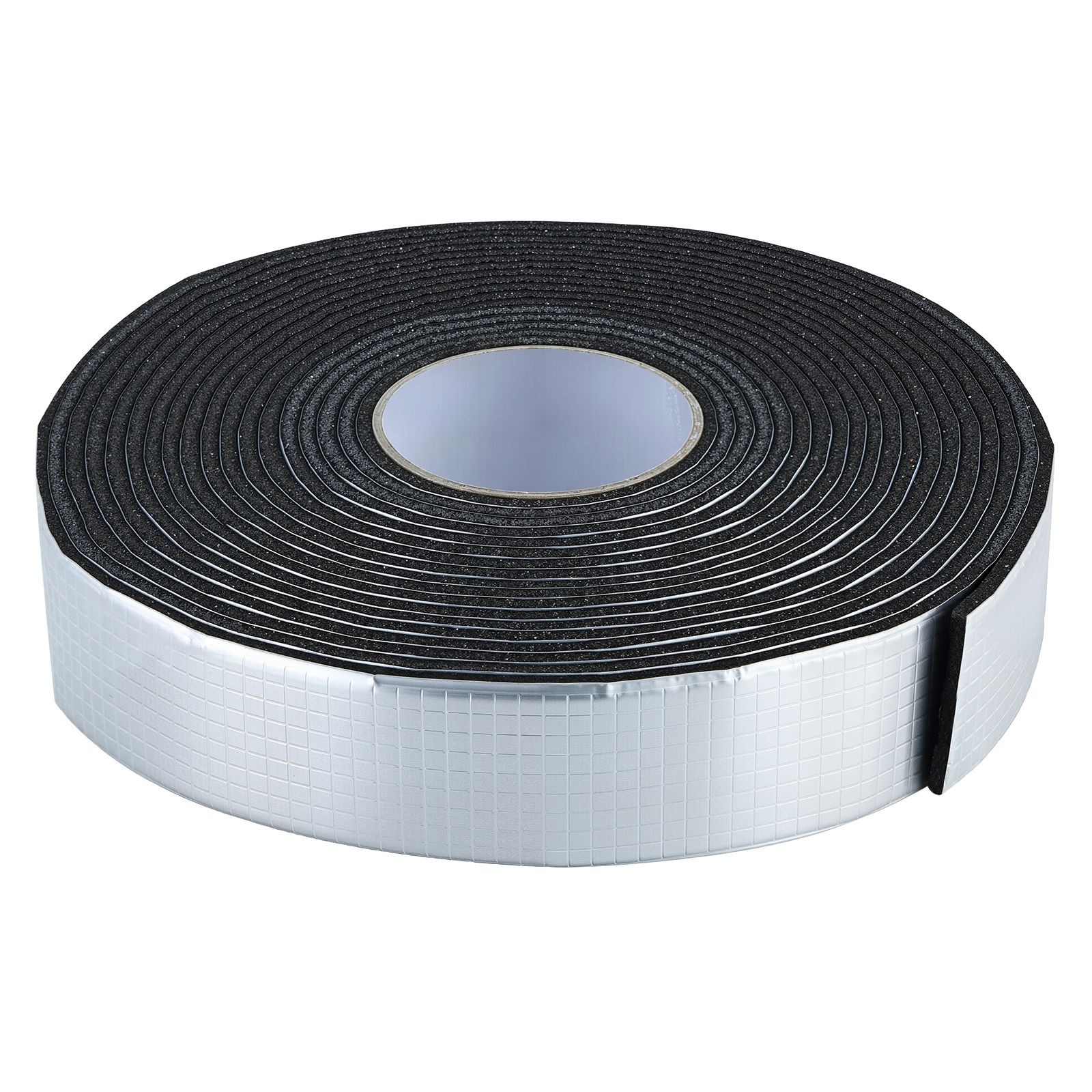 32.8 ft x 2 in Self – Adhesive Foam Pipe Insulation Wrap with Aluminum Foil