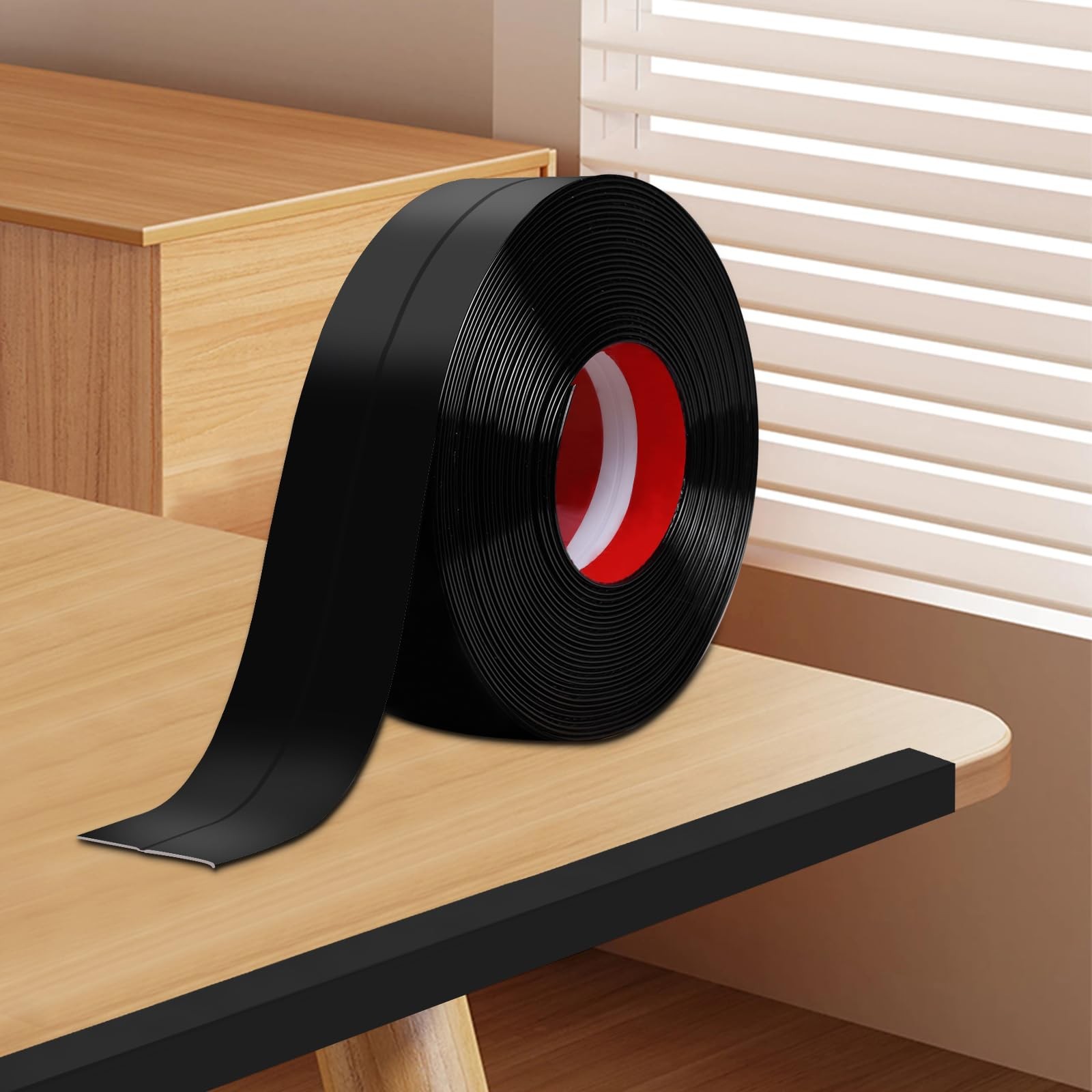 DGSL Wall Corner Protector 2.36″ x 43ft Flexible Peel Stick Molding Trim