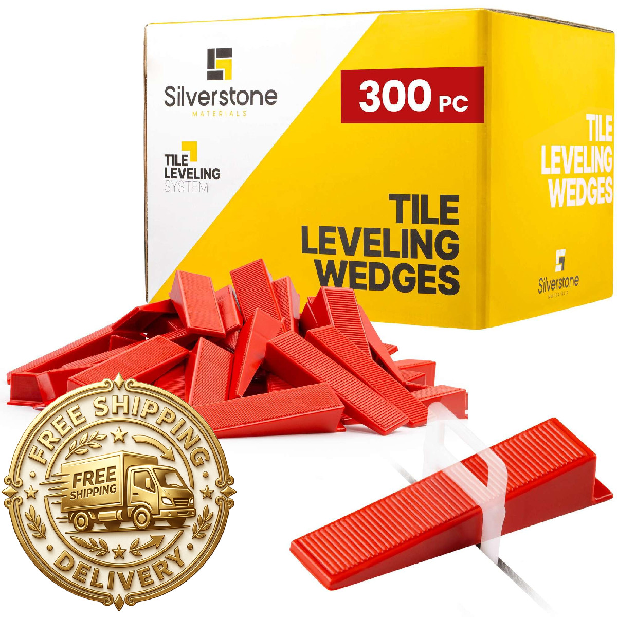 Silverstone Materials 300 Pcs Wedges For Tile – You Time For Perfect