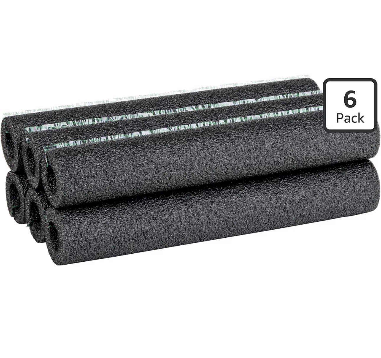 Duck Brand Foam Pipe Covers, 0.75 in. x 1 Ft