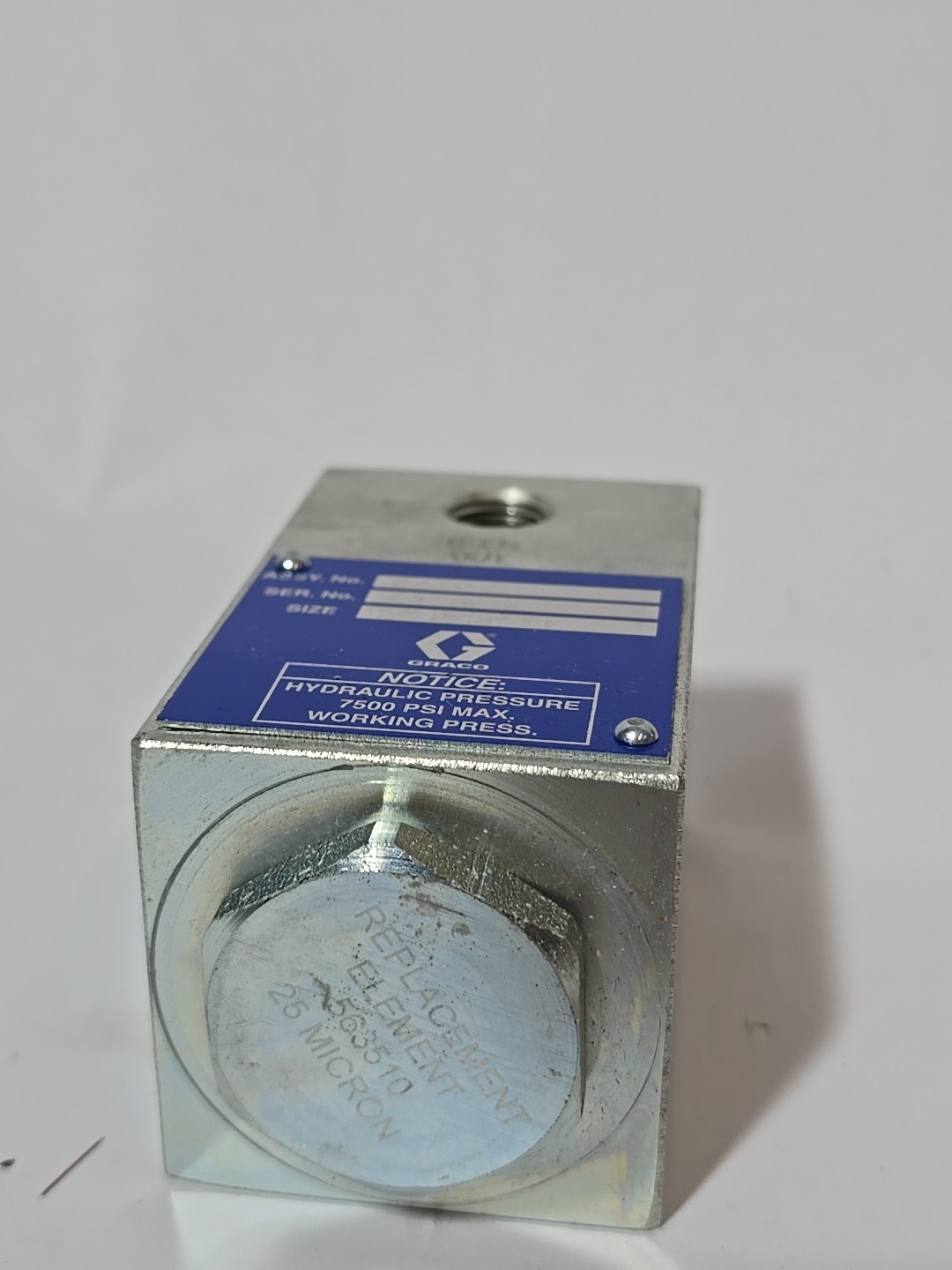 GRACO 563512 SPRAY PATTERN FILTER 25 MICRON 7500 PSI 563-512 NEW IN BOX