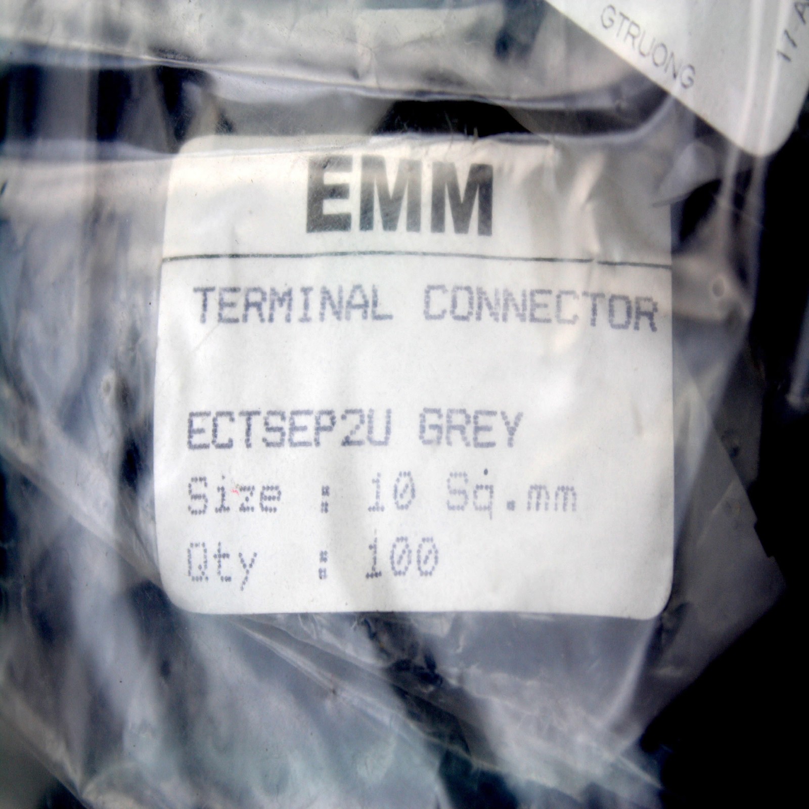 EMM ECTSEP2U TERMINAL BLOCK END BARRIER PLATE (100 PACK)
