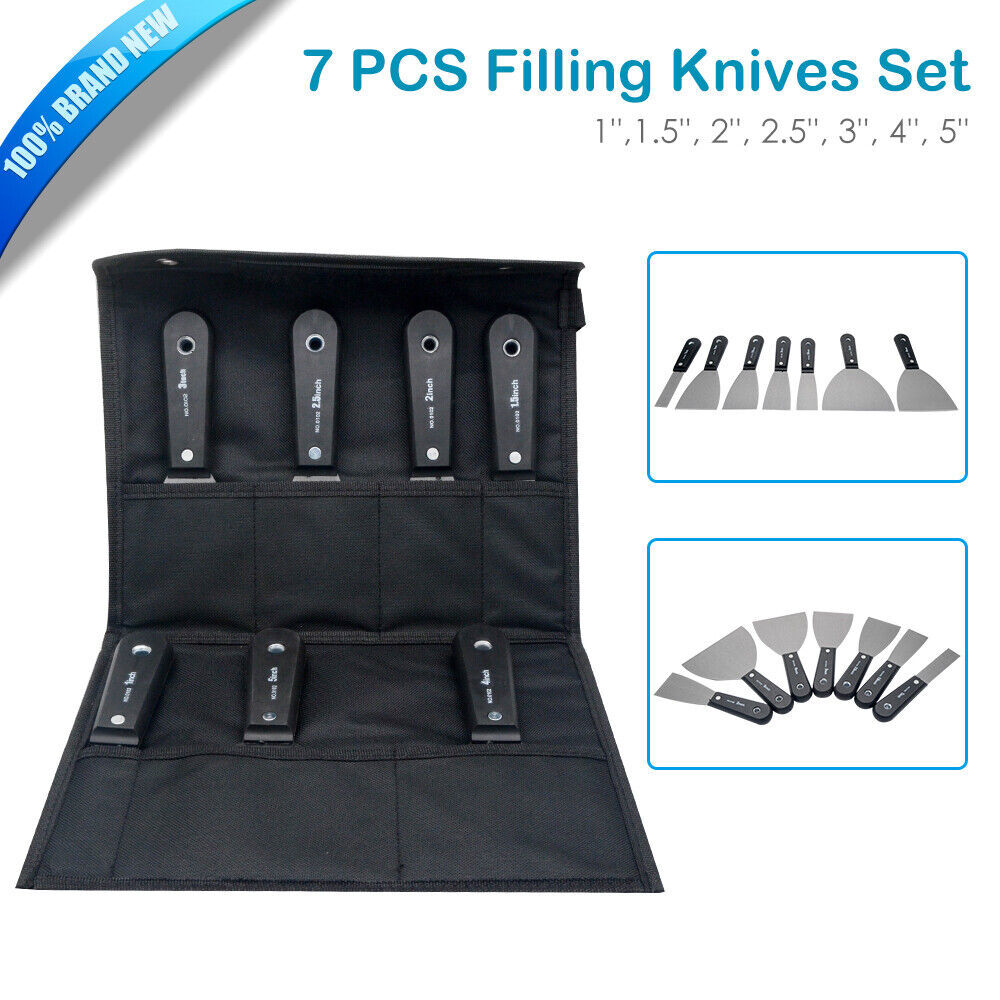 Filling Knife Wallpaper Paint Stripper Set Putty Knife Fexible Stainless Steel