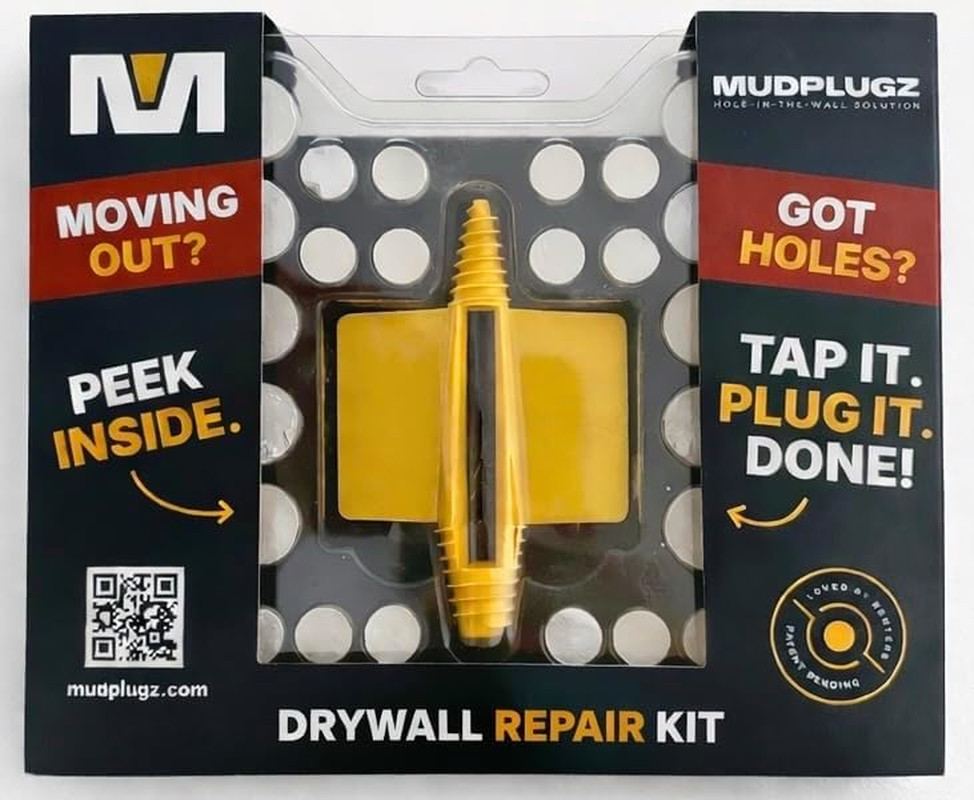 FIX Drywall Anchor Holes Fast – Drywall Hole Repair Kit – No Mesh – No Spackle