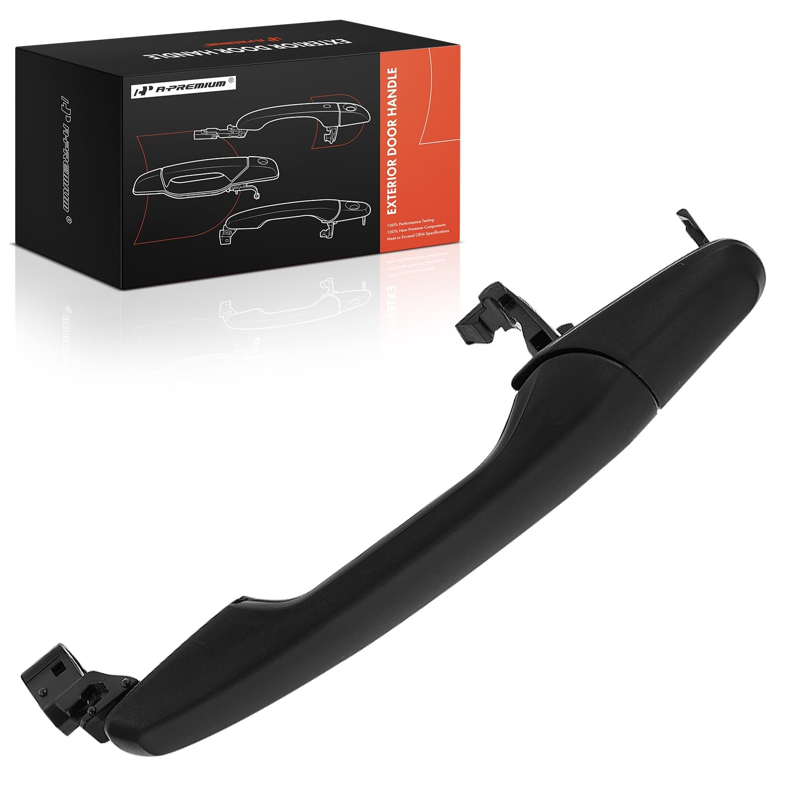 Ext Door Handle FR RL RR Textured Black Fit Explorer Edge 2011-2015