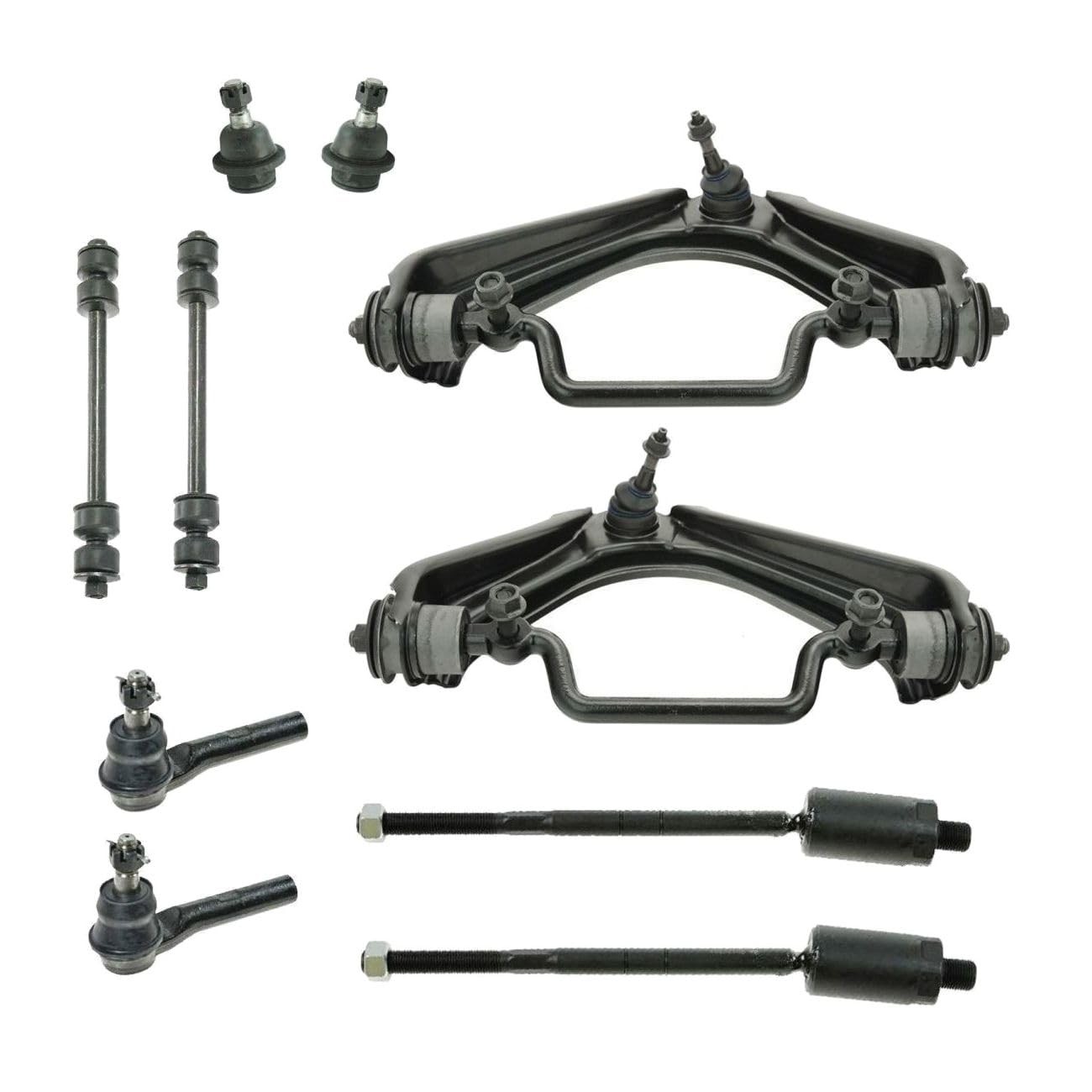 Control Arm Tie Rods Ball Joints 10pc Suspension Mountaineer 2002-2005 Front L/R