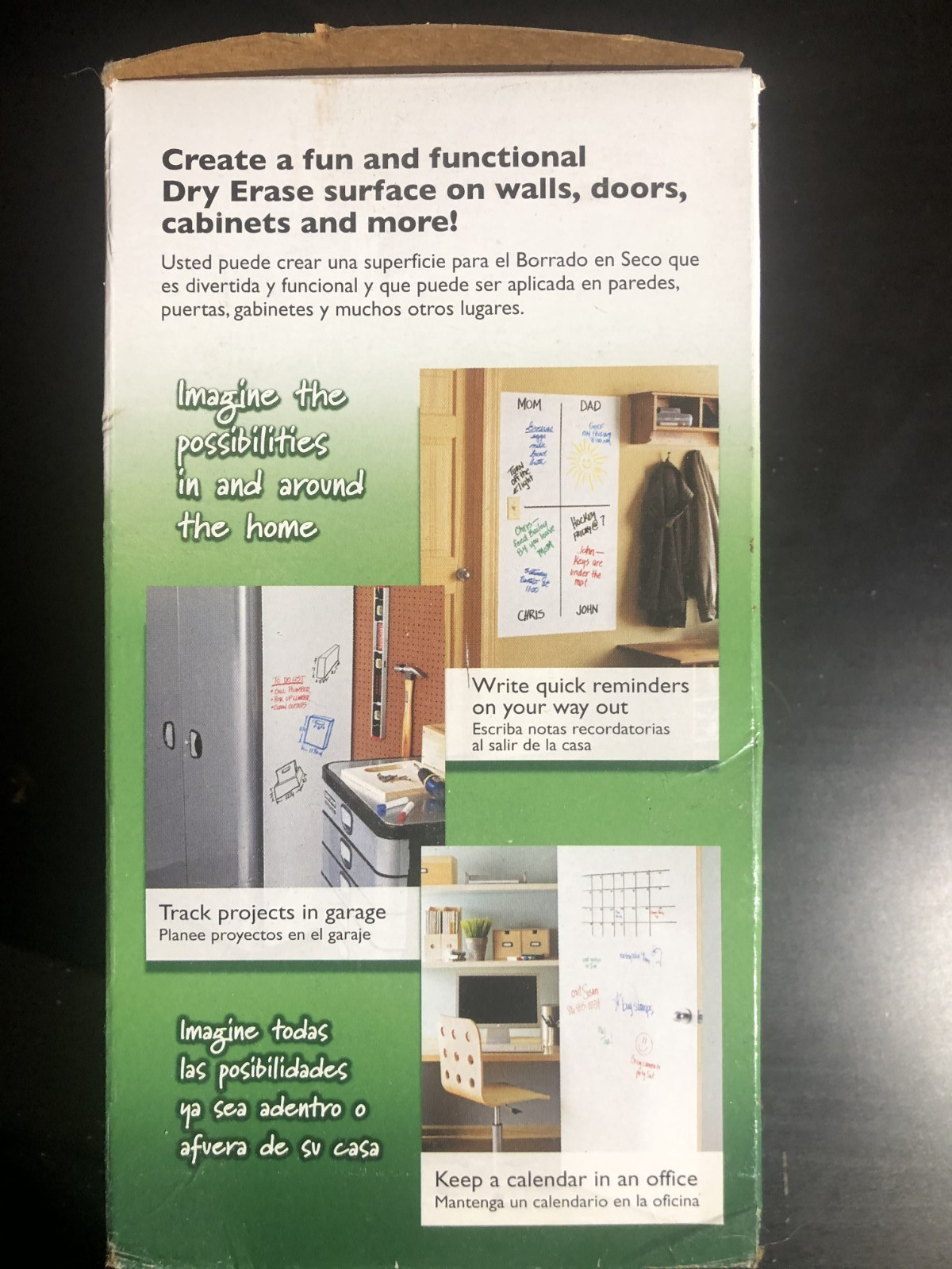 Rust-Oleum Dry Erase Writeable – Eraseable Finish