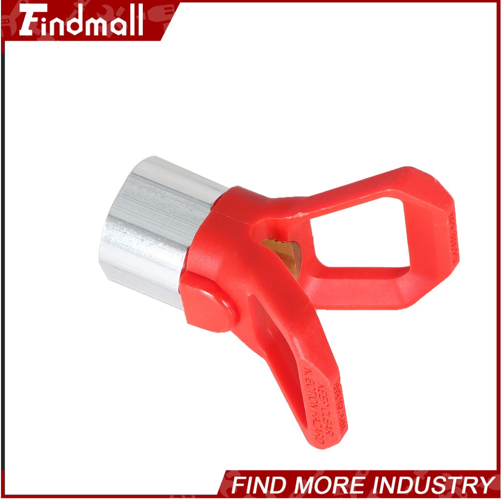 Findmal 6 Pcs Airless Paint Spray Gun 3600PSI W/517 Tip & Tip Guard For Sprayers