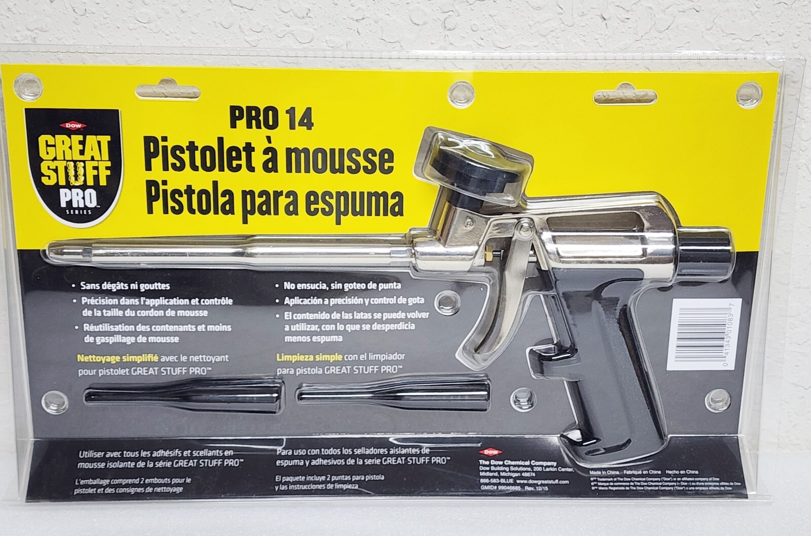 Dow GREAT STUFF PRO 14 2.25-in Adjustable Flow Control Reusable Spray Foam Insul