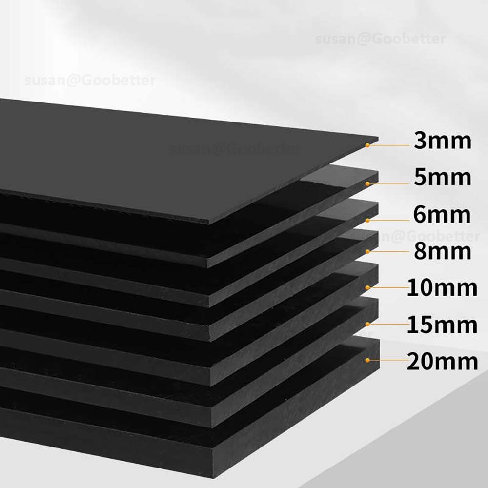 Polypropylene Sheet Cut To Size 1-20mm Black PP Sheet Model Making, Art & Crafts