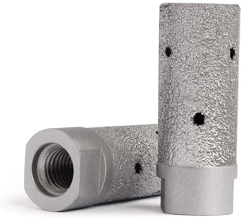 Professional 6PCS Diamond Finger Bit Set 4 Granite Marble Countertop Fabrication