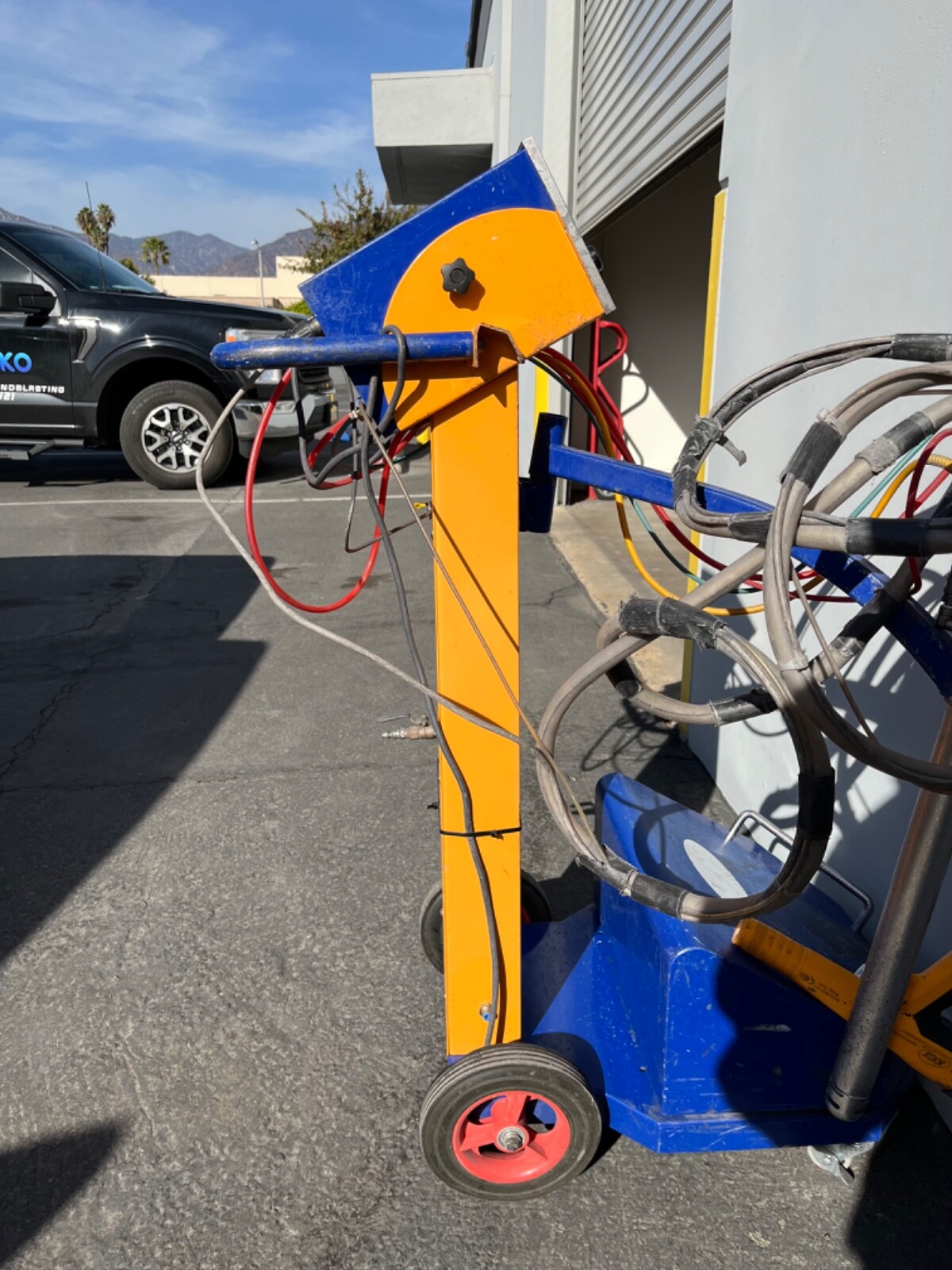 powder coating system machine