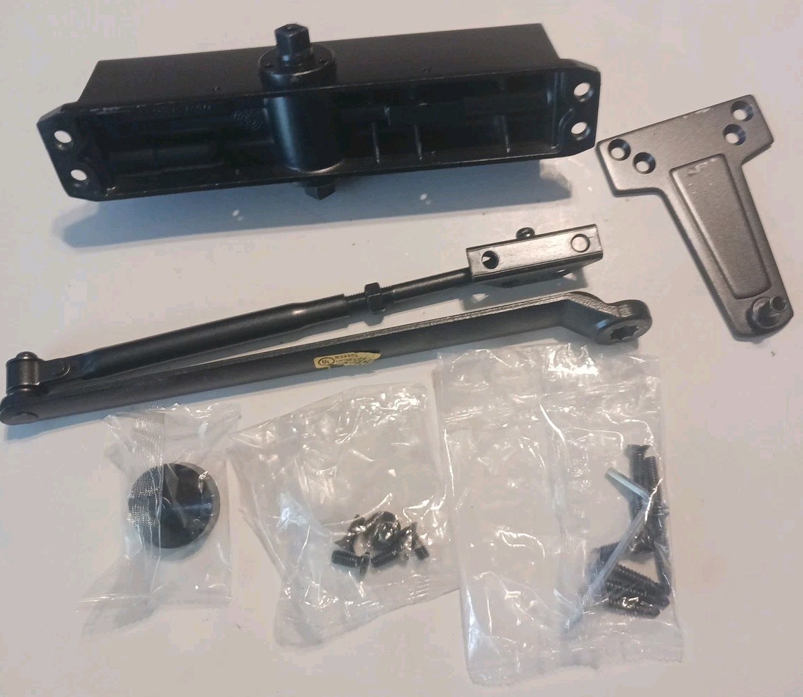 Dynasty Hardware Hydraulic Door Closer Heavy Duty Commercial For 33 Lb To 187 Lb