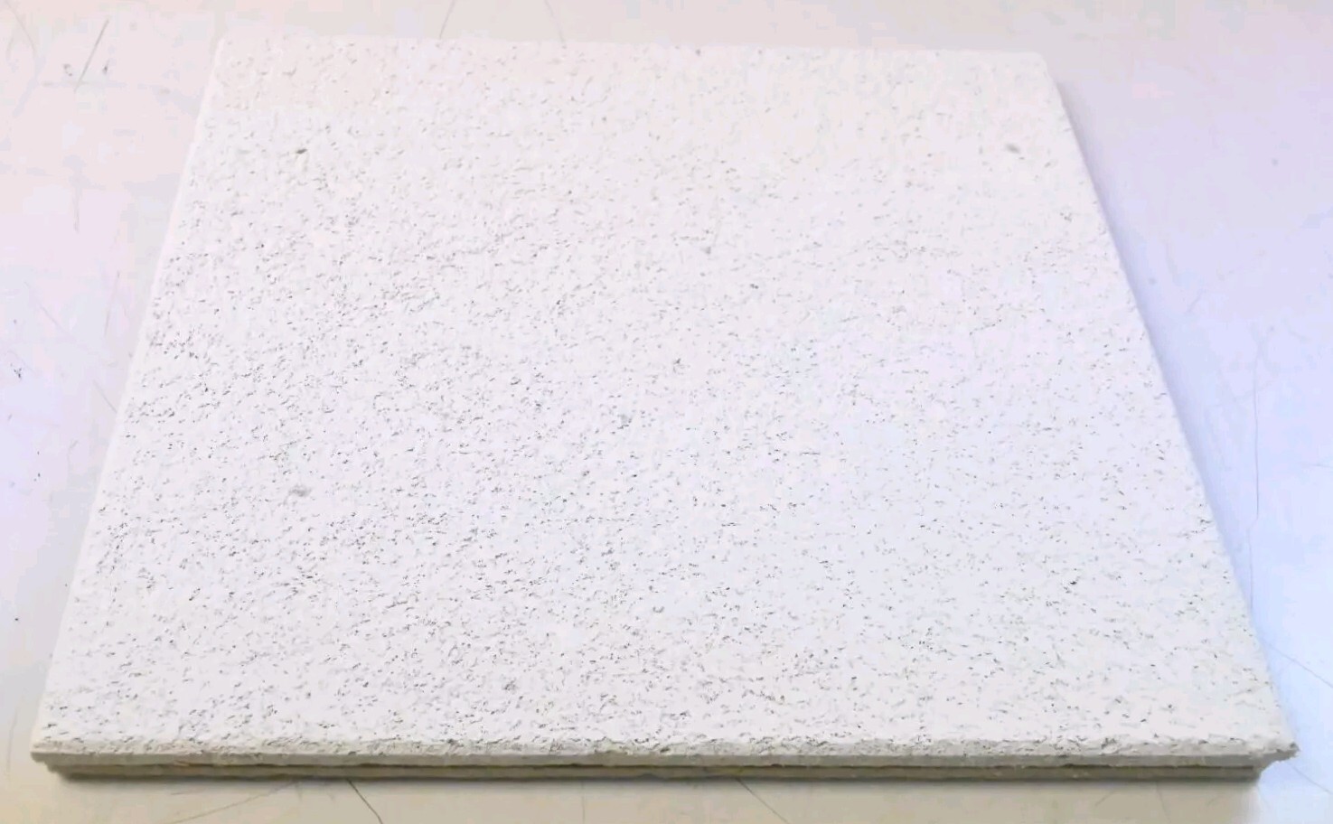 Armstrong 580A Ceiling Tile 12″x12″ 40/Pcs Acoustical Cirrus Beveled Board White