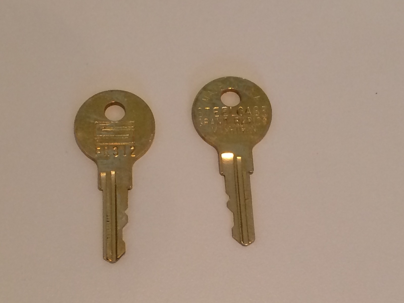 STEELCASE OFFICE FURNITURE ‘FR’ KEYS (2)