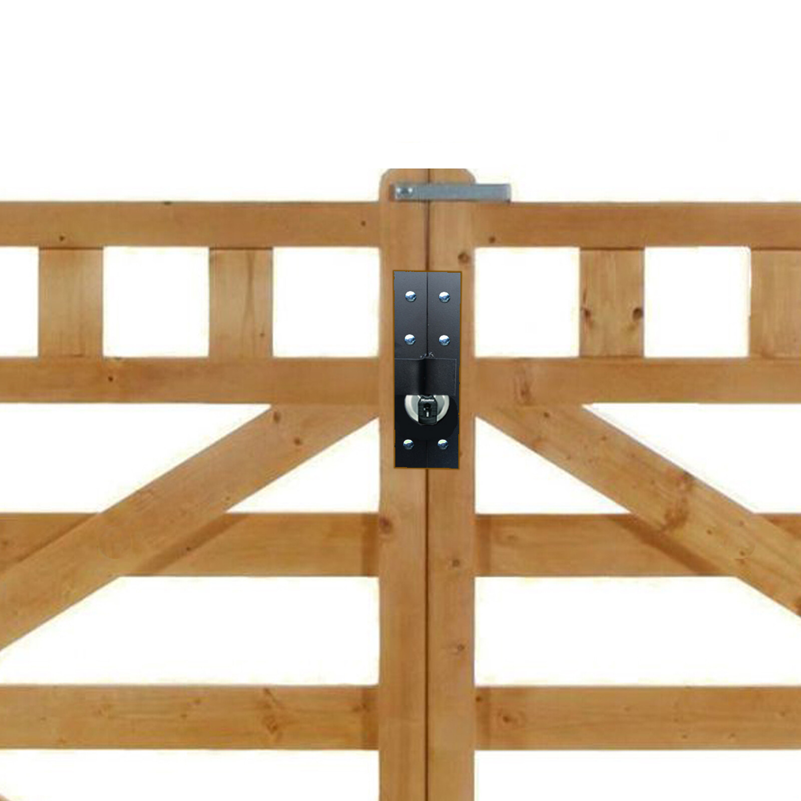 Heavy Duty Security hasp (Vertical) – Padlock protection unlike hasp & staple.