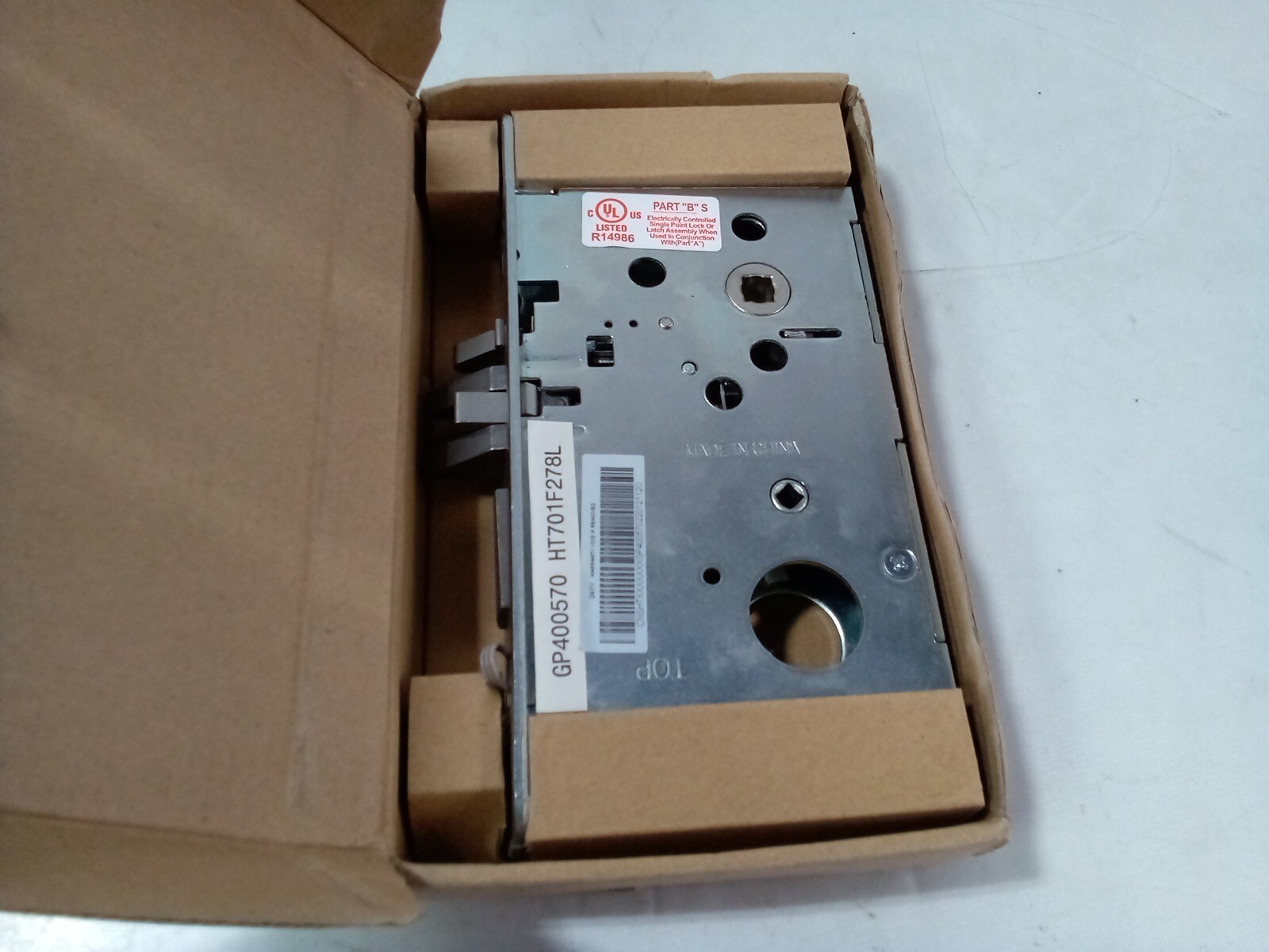 Onity Mortise GP400570 Lockca Ct. Microswit Hub with Deadbolt CT30 HT678F798L