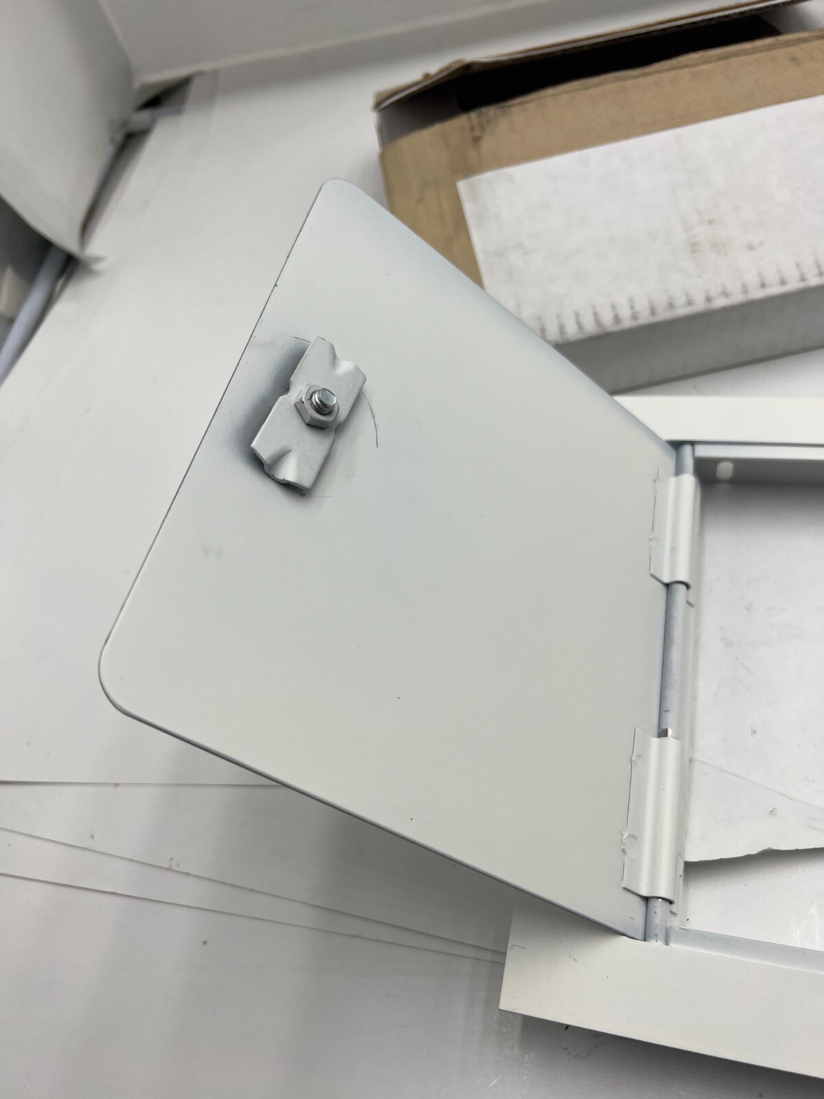 Elmdor DW8X8PC 8-1/4″ X 8-1/2″ Rear Metal Access Door Primer Coated Replacement