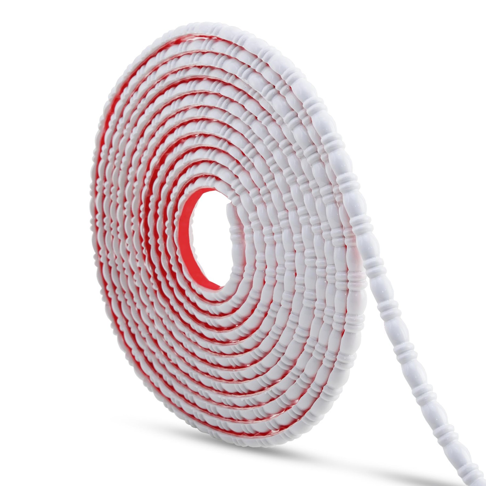 Trimold 0.4 X 196.8Peel And Stick Bead And Reel Trim – Easy To Paint Flexible