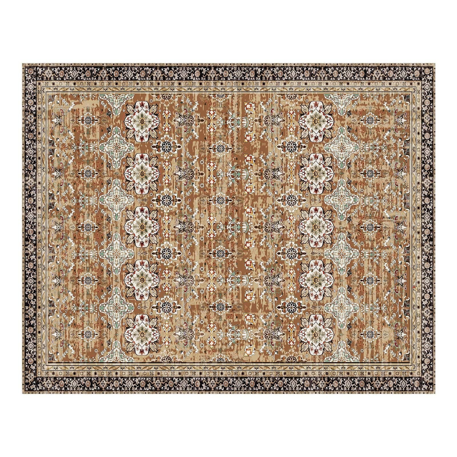 Area Rug,7.5 x 9.5 ft Large Washable Rug,Non-Slip and Tear-Resistant Soft Carpet