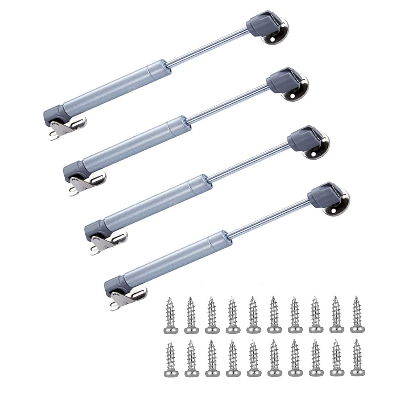 30N/7 lb Gas Strut Cabinet Hinge Safety Lift Support, Gas Shock and Soft Open…