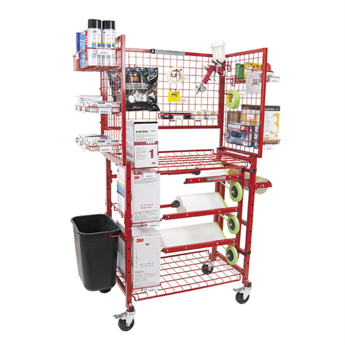 Innovative Tools & Tech I-MCWM Mobile Painters Prep Cart With Masker, 22 in L x