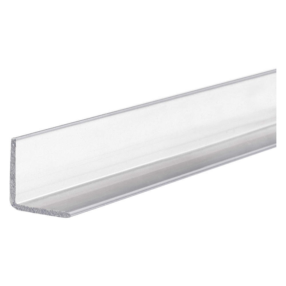 GRAINGER APPROVED BULK-PA-PC-2 Angle,Polycarbonate,6ftL,0.05″T,1″x1″Leg 60DN55