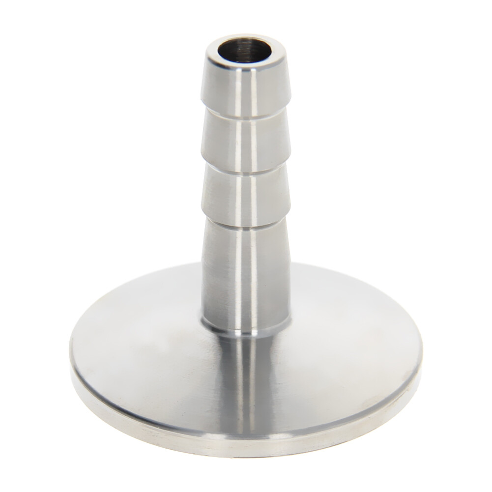 Clamp Hose Barb Adapter Flange 30~75mm to 1″~1/4″ Hose Sanitary Fitting 1/2Pcs