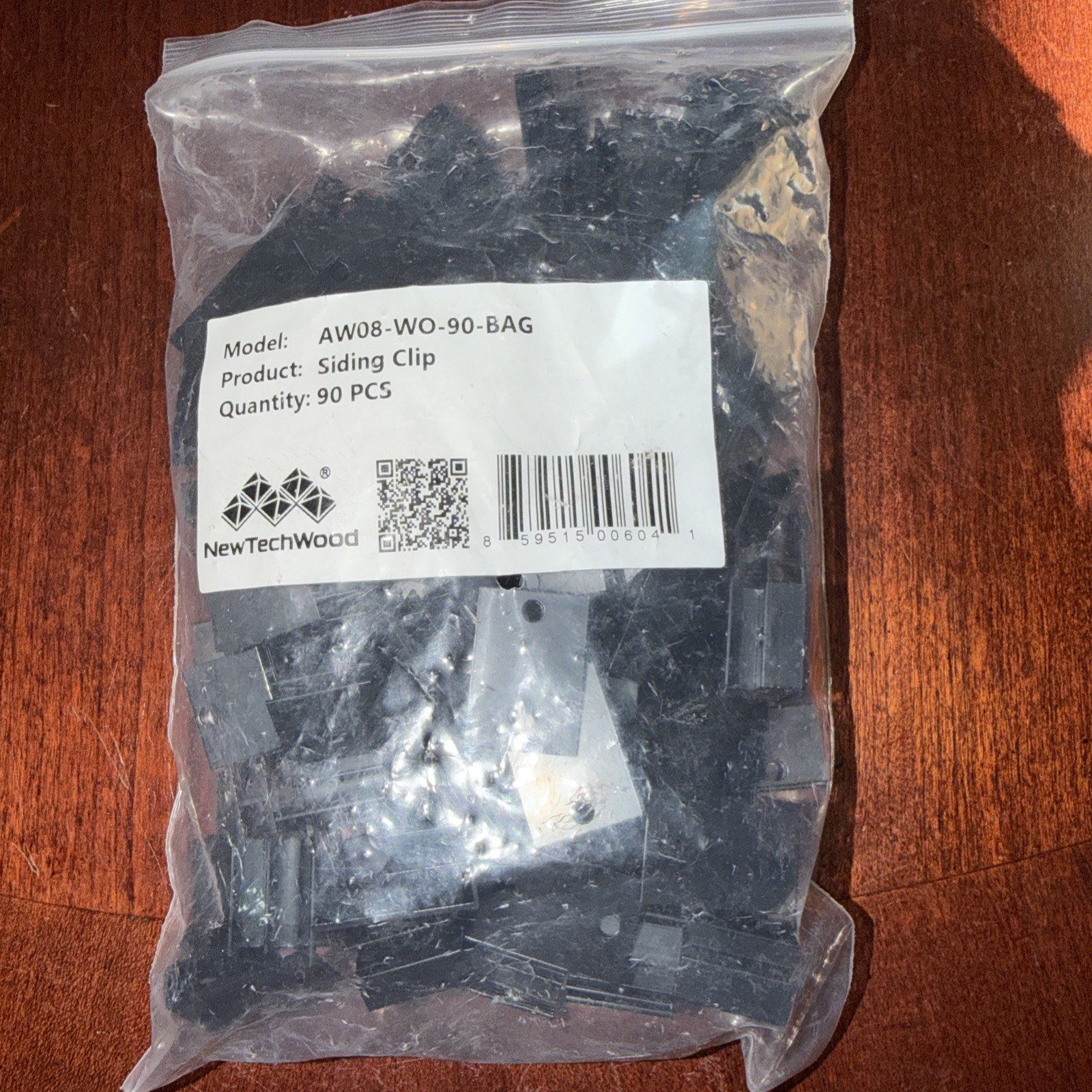 NewTechWood All Weather System Siding Clips 1”x1.5” 50sq ft 90-Clips NEW 1 BAG
