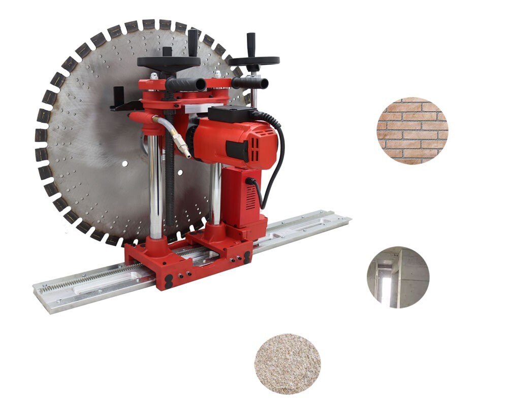 Heavy-duty Concrete Wall Cutter 220V Powerful Concrete/Brick Wall Cut Saw 300RPM