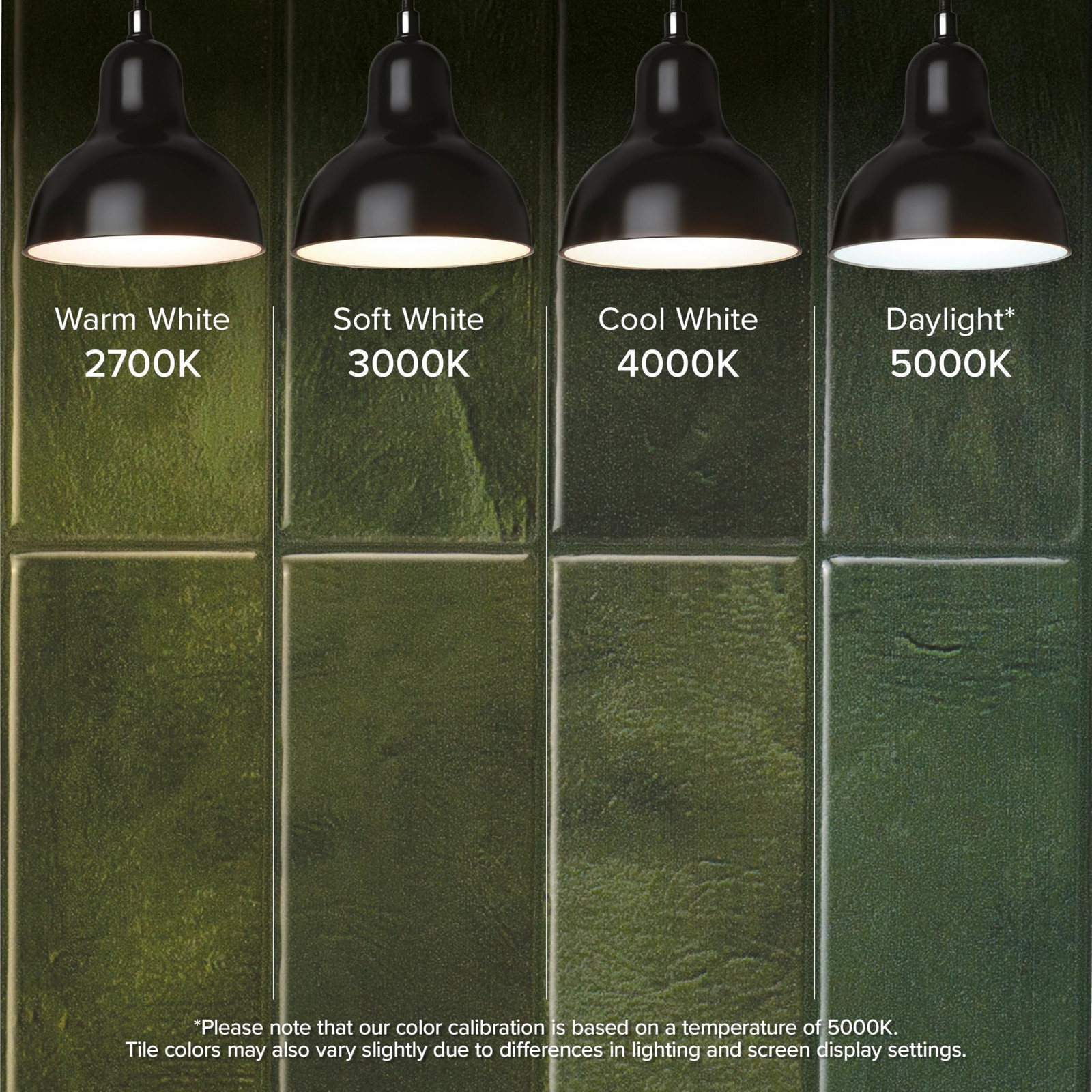 Smart Tiles SMART TILES Peel and Stick Backsplash – 5 Pack of 5, Sefrou Green