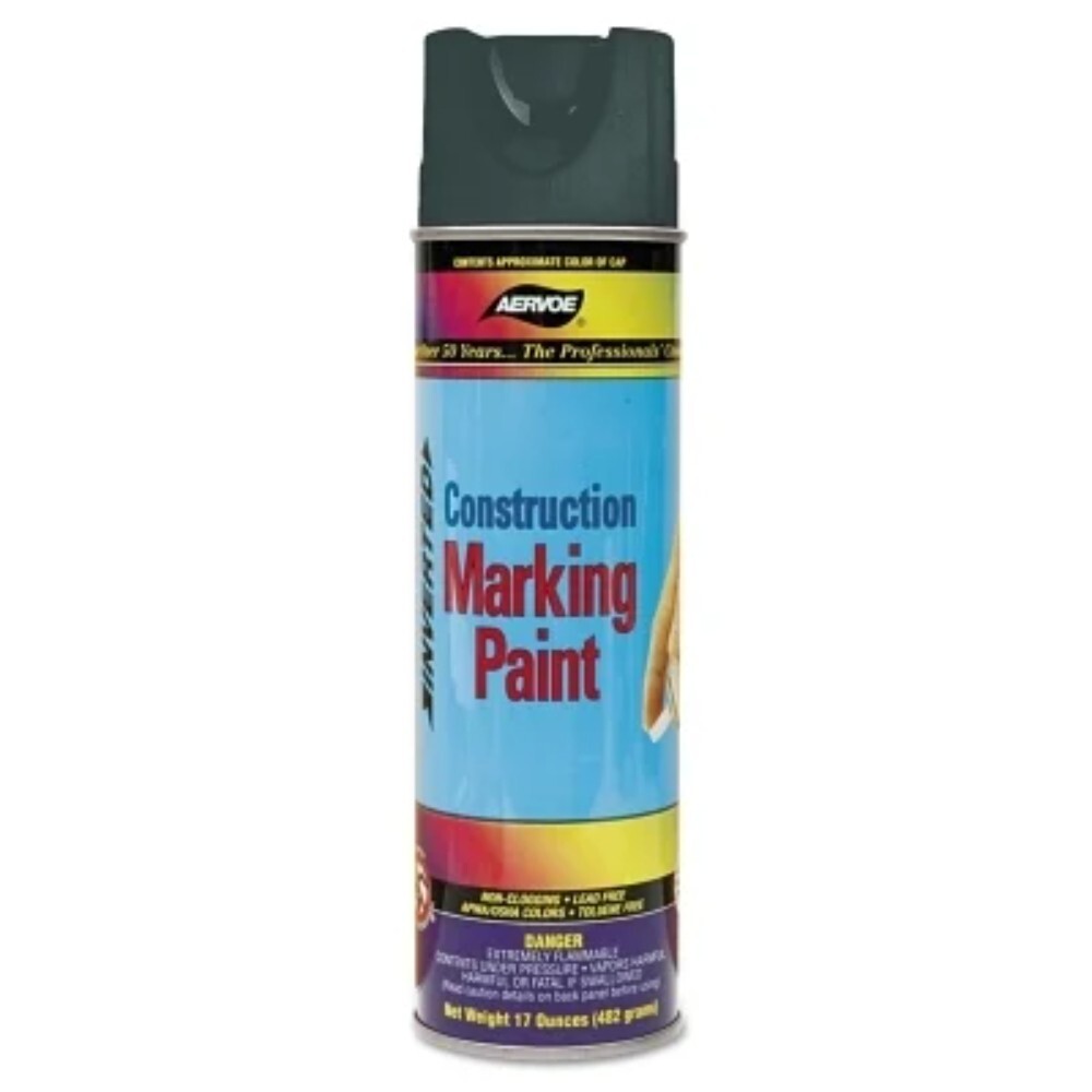 Aervoe 251 Construction Marking Paint. Black – 12/pk