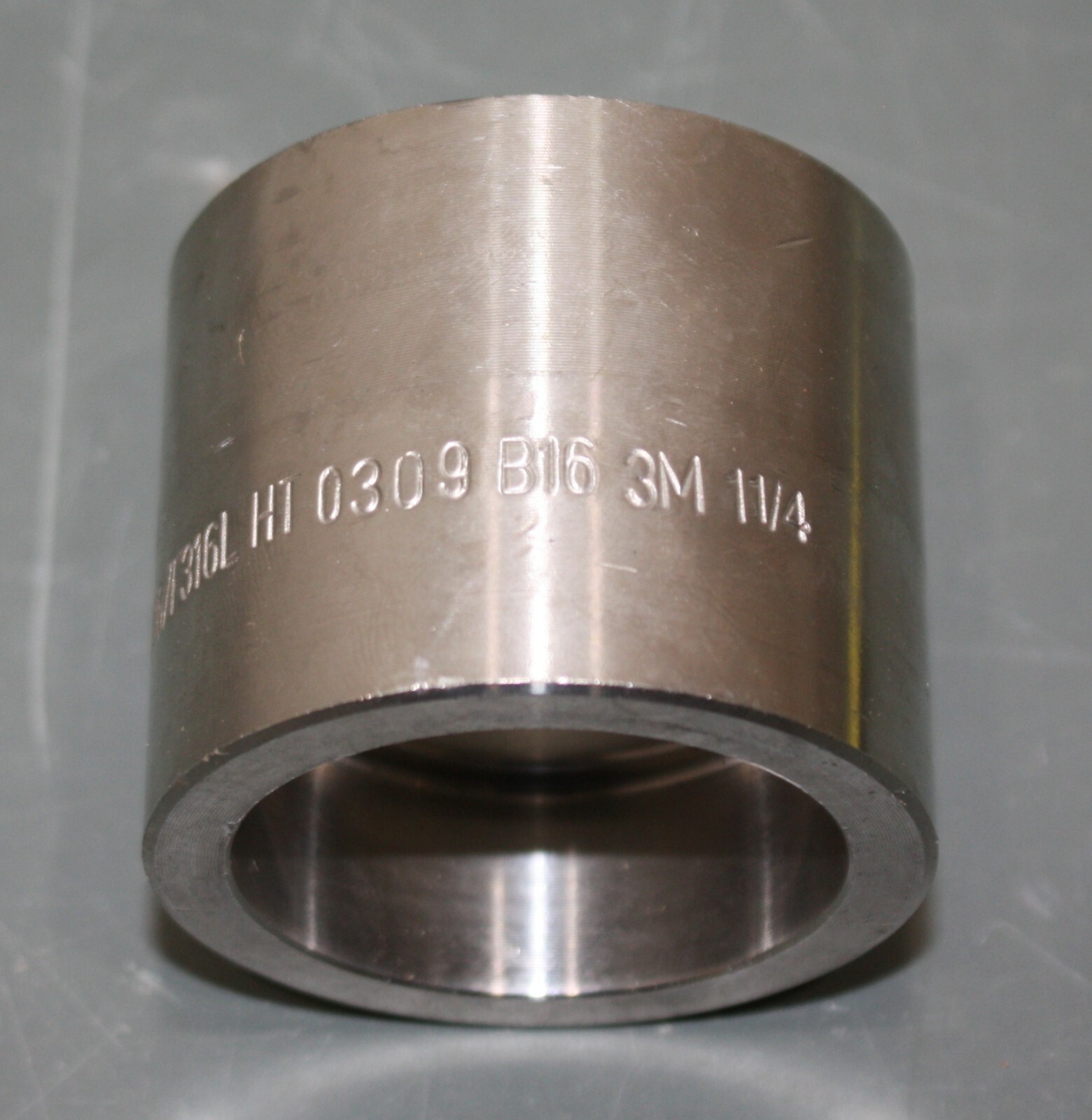 (6) Smith Cooper Socket Weld Coupling S5036CP012, 1-1/4″ Pipe Class 3000, 316 SS