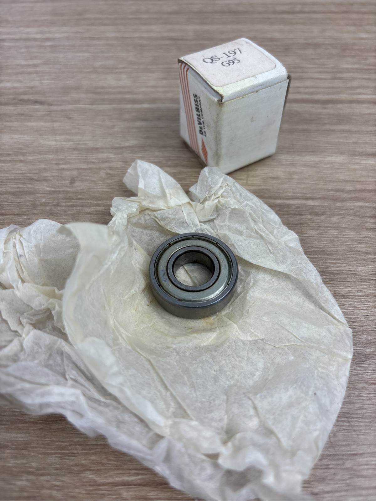 DeVilbiss QS-197 Drive End Bearing QS197 7R8 G95
